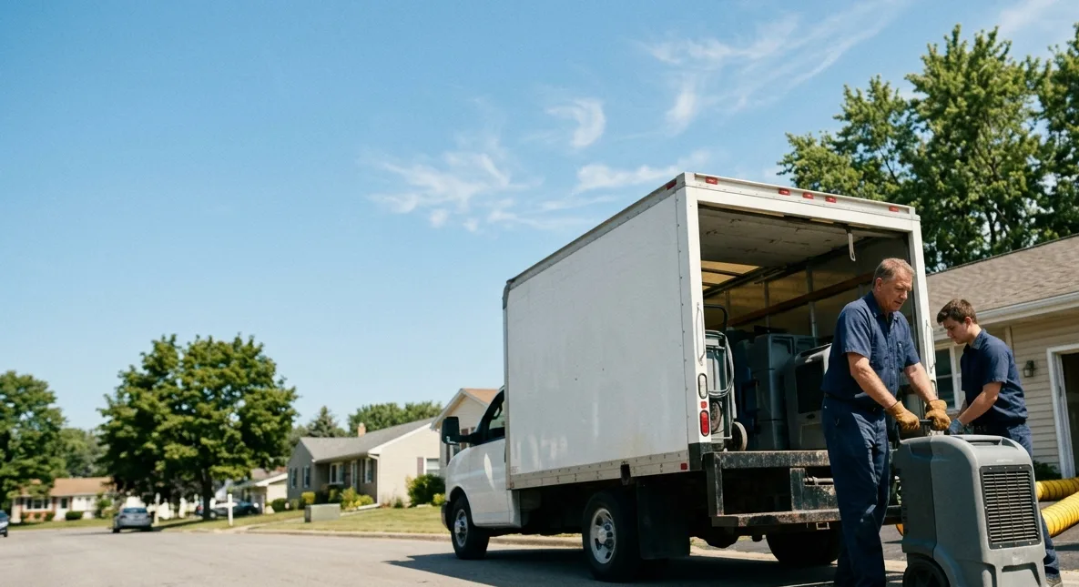 Water Damage Cleanup in Metamora, OH near me